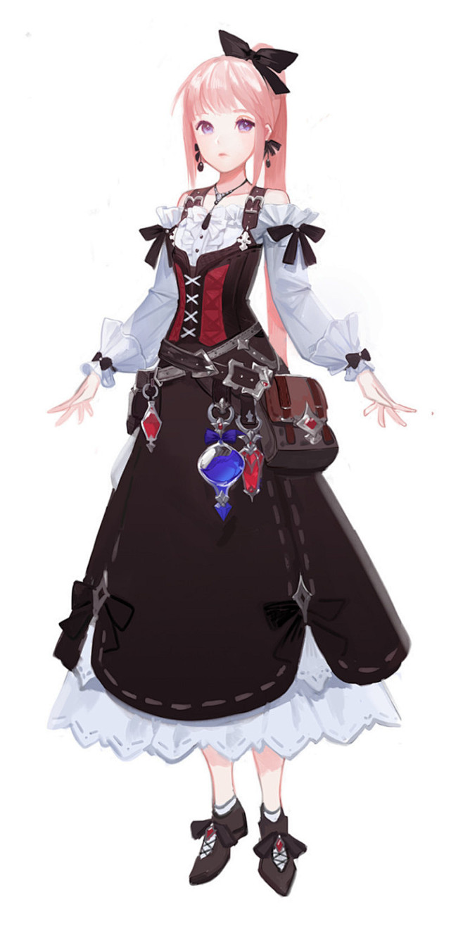 Russian Blue 角色设计#设计...