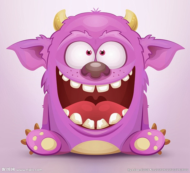 卡通动画卡通小怪物