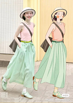 如云入画采集到卡通人物插画