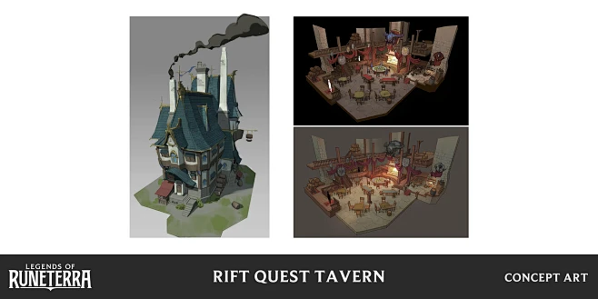 {游戏系列}美国RUNETERRA符文传说（UI,角色，场景）-花瓣网