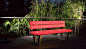 Led Illuminated Bench Seating by Lutz Hopbach