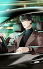 许墨开车 画师：Mi_sha