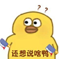 还想说啥鸭 - 鸭鸭表情