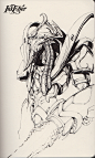 Inktober 2015 - Starcraft, Duy Khanh Nguyen : For Inktober 2015, I dedicated for Starcraft, one of my favorite Games. All the sketches are about Startcraft Characters, Units. Also tried to add some story elements. I'm so happy that I finished it, although