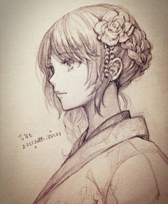 困的晕乎乎采集到素描