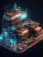 an_isometric_view_of_universal_base_for_miniatures_of_ship_f1ef0c96-24f1-4714-bdff-feb17ce22af5