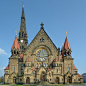 Die Garnisonkirche St. Martin in Dresden. (April 2017)