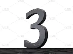 3D数值3