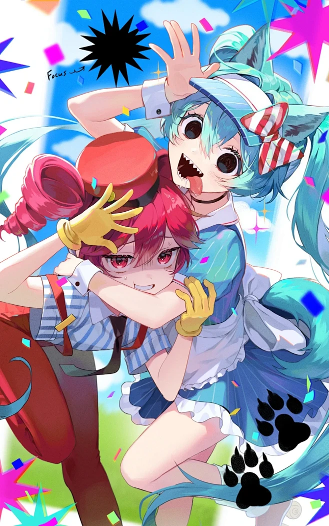 #初音未来 #重音テト #催眠术 #镜音双子 #侵删 - 小红书