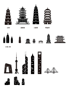 下下亩采集到古风素材-中国风-矢量