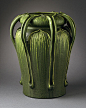 Art Nouveau Grueby vase, 1900
