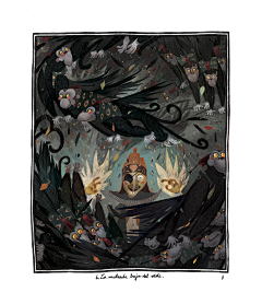 向沂是笔名采集到欧美儿童插画