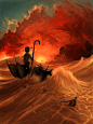 Otherwordly Digital Paintings by Cyril Rolando : Cyril Rolando is a French psychologist that produces incredible digital art as a hobby.

“I like the universe of Tim Burton and Hayoa Miyazaki. I use Photoshop CS2 and a wacom intuos 4M graphic tablet.”

— 