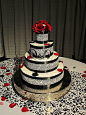 婚礼蛋糕 美食 美食菜谱 蛋糕 婚礼 教你用黑白两色打造一场经
