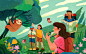ILLUSTRATION  Drawing  digital illustration Character design  cartoon artwork Digital Art  editorial magzine children's book