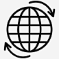 现代地球全球图标 免费下载 页面网页 平面电商 创意素材