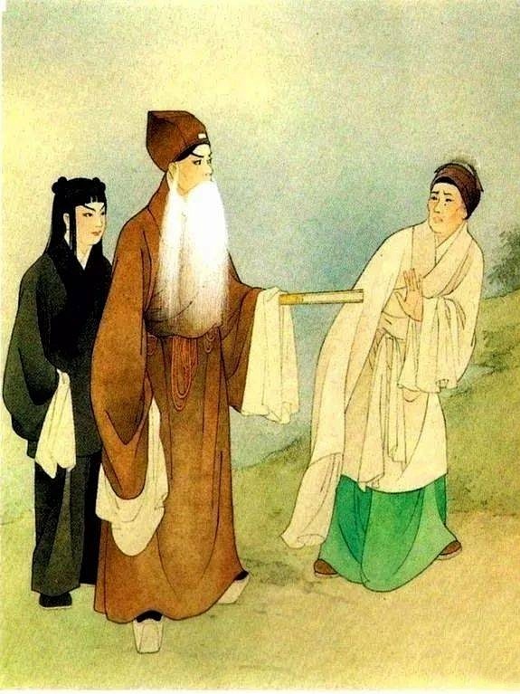王叔晖工笔戏曲连环画《生死牌》
该画作取...