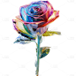 3D立体三维质感材质玫瑰花