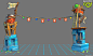 Angry Birds Go : Concept art for angry birds go mobile game.