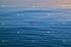 日落时的海面。自然背景,壁纸。