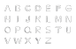 Design Army：回形针字体 - 字体 - 顶尖设计 - AD518.com