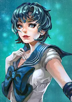 【过程】美少女战士同人|原创作品|漫画|同人漫画|祝叁 – 嘿漫CC