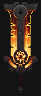 The Forge Key, Tyler Forseth-Agnew : This is the final finished product of the Forge Key. I would love to thank Kelvin Tan and Rob Sevilla for everything they taught me in their Weapons Brush Forge class.
The Forge Key: This sword acts both as a key and a