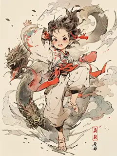 AIGC｜仙侠短篇｜龙脉觉醒