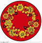 中国传统纹样装饰矢量图案