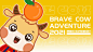 cow Happy 牛 year IP形象设计  吉祥物设计