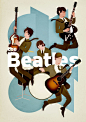 The Beatles : Self initiated Beatles illustration