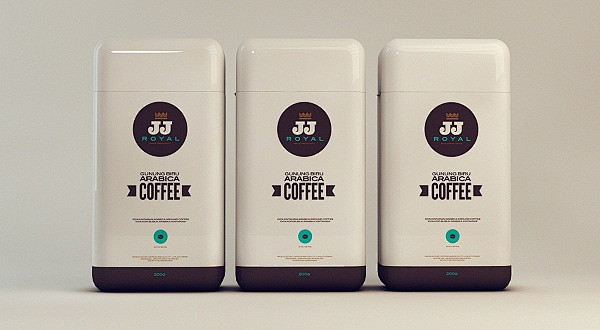 JJ Royal咖啡包装设计 