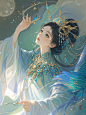 山海经拟人｜青鸾 - 小红书
