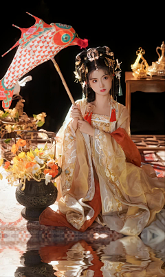 听离采集到/汉服/古风类采取图/
