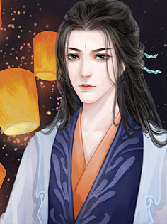 com剑溯清霄 | 凝月不知霜寒冷 | 橙光作品一崽采集到古风立绘男采集