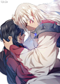#动漫行者# 画师SUKJA笔下的犬夜叉和杀生丸，根本把持不住！