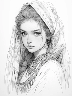 奇遇季采集到人头画
