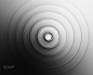 Horizontal black and white rotating sphere illustration background by Nick Loginov on 500px