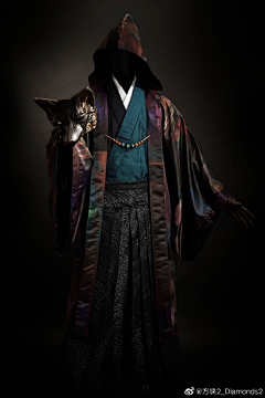 -海千山千-采集到【服饰】现代着物