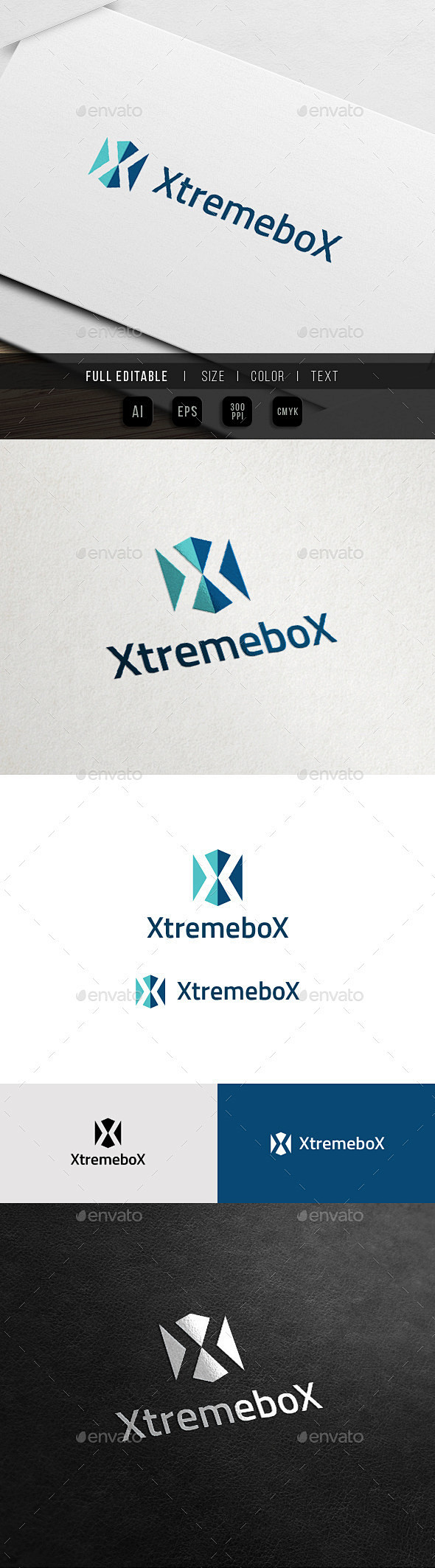 极端的盒子——体育游戏- X标志字母标志...