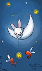 Bunny Rabbit Moon