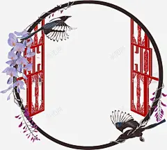 中式窗户窗户窗子窗鸟花花朵手绘中国风古风中式窗框中高清素材 中国 中式 古风 国风 手绘 窗子 窗户 窗框 窗鸟 花朵 花花 元素 免抠png 设计图片 免费下载