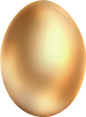 金蛋PNG 金色的蛋png