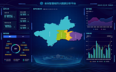 黑黑黑哈黑采集到大屏幕-数据可视化