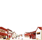 春节插画场景