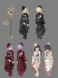 C7L7—ART采集到G-02【Q版法师】