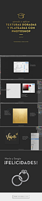APLICA TEXTURAS DORADAS CON PHOTOSHOP