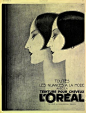 L'Oreal ad, Harper's Bazaar, 1927