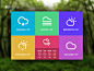 Weather Widget (freebie) by Dylan Opet | Tuyiyi.com!