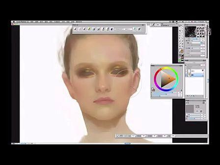 梁月Corel Painter脸部绘制与...